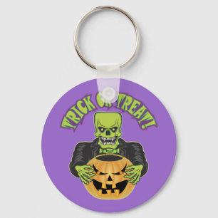 Frankenstein Skull Sleutelhanger