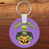 Frankenstein Skull Sleutelhanger (Voorkant)