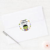 Frankenstein Snoep Halloween stickers (Envelop)