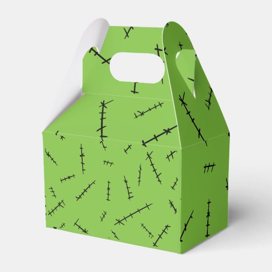 Frankenstein Stitches Bedankdoosjes (Voorkant Zijde)