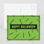 Frankenstein Stitches Briefkaart (Voorkant / Achterkant)