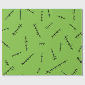 Frankenstein Stitches Cadeaupapier (Vlak)