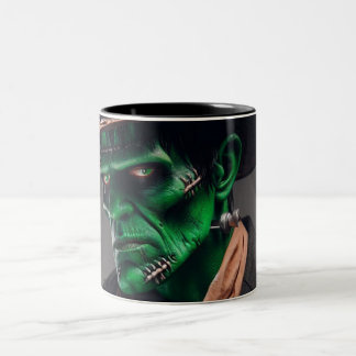 Frankenstein Two-Tone Coffee Mok