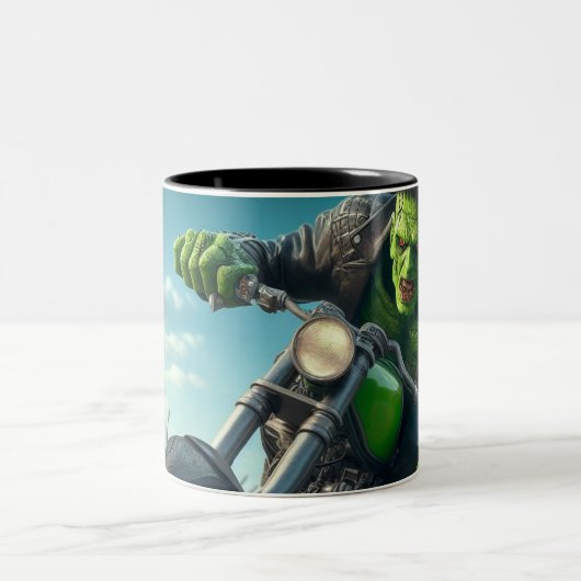 Frankenstein Two-Tone Coffee Mok (Center)