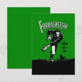 Frankenstein - Uitnodigingen / RSVP (Voorkant / Achterkant)
