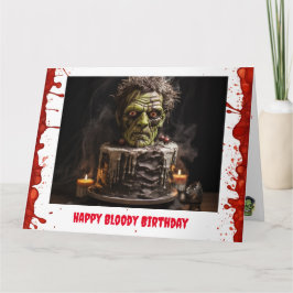 Frankenstein Verjaardagskaart Kaart