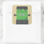 Frankenstein Vierkante Sticker (Tas)