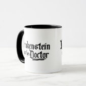 Frankenstein was de dokter mok (Voorkant links)