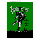 Frankenstein - Wenskaart / Halloween (Voorkant)