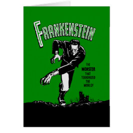 Frankenstein - Wenskaart / Halloween
