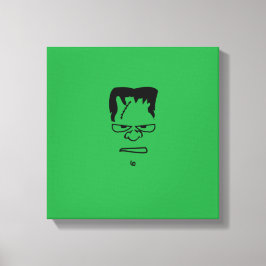 Frankenstein Wrapped Canvas Afdruk