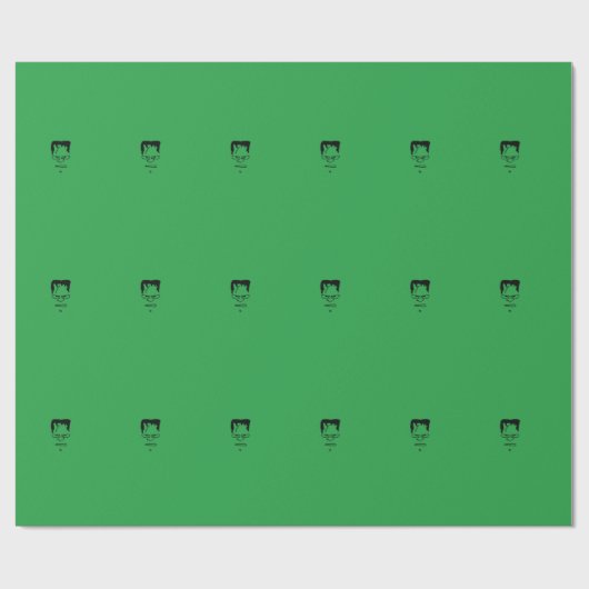 Frankenstein Wrapping Paper Cadeaupapier (Vlak)