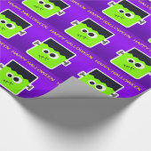 Frankenstein Wrapping Paper Cadeaupapier (Hoek)