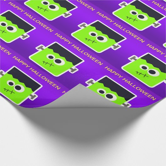 Frankenstein Wrapping Paper Cadeaupapier (Hoek)