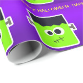 Frankenstein Wrapping Paper Cadeaupapier (Rol Hoek)