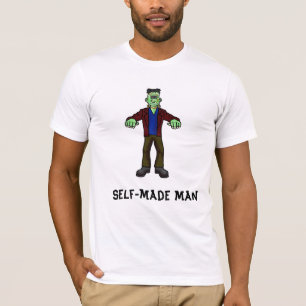 Frankenstein "Zelfgemaakt Man" Halloween T-shirt