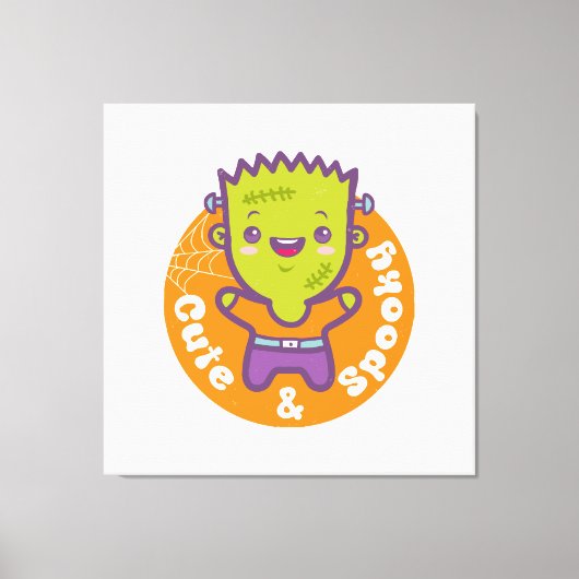 Frankensteinmonster Canvas Afdruk (Voorkant)