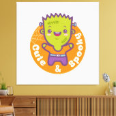 Frankensteinmonster Canvas Afdruk (Insitu (Woonkamer))