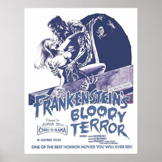 Frankensteins Bloody Terror Poster (Voorkant)
