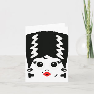 Frankenstein's Bride Monster Halloween kostuum Kaart