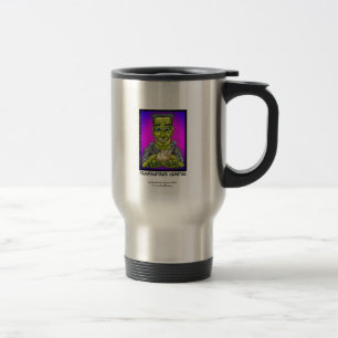 Frankenstein's hamster Funny Cartoon Travel Mug Reisbeker