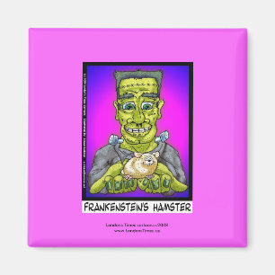 Frankensteins Hamster Grappige Cartoon Magneet