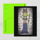 Frankenstein's maleficent briefkaart (Voorkant / Achterkant)