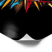 Frankenstein's Melt Down Glossy Poster (Hoek)