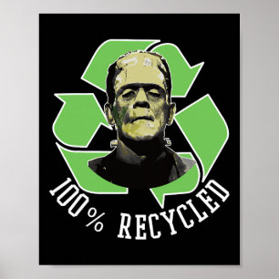 Frankenstein's Monster - 100% gerecycled S Funny H Poster