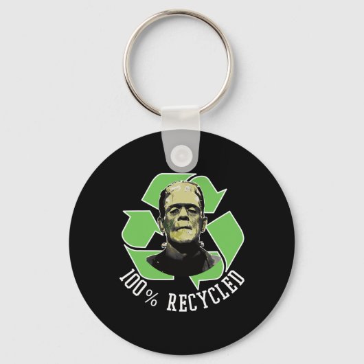 Frankenstein's Monster - 100% gerecycled S Funny H Sleutelhanger (Voorkant)