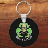 Frankenstein's Monster - 100% gerecycled S Funny H Sleutelhanger (Voorkant)
