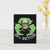 Frankenstein's Monster - 100% Gerecycleerd S Grapp Kaart (Gele Bloem)