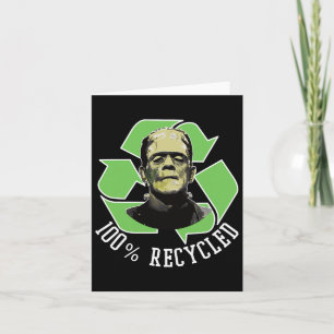 Frankenstein's Monster - 100% Gerecycleerd S Grapp Kaart