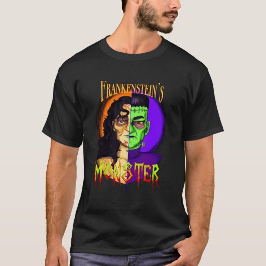 Frankenstein's Monster - Classic Horror T-shirt (Voorkant)