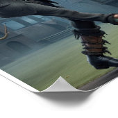 Frankensteins monster deed de moonwalk poster (Hoek)