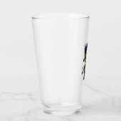 Frankenstein's Monster - Grappige Halloween Cartoo Glas (Rechts)