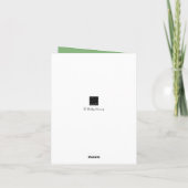 Frankenstein's monster Halloween Feestdagen Kaart (Achterkant)