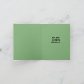 Frankenstein's monster Halloween Feestdagen Kaart (Binnen)