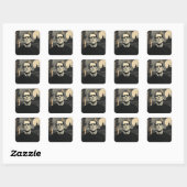 Frankensteins Monster Halloween Vierkante Sticker (Vel)