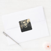 Frankensteins Monster Halloween Vierkante Sticker (Envelop)