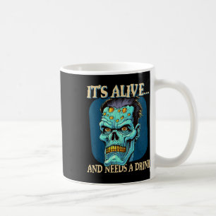 Frankensteins monster Het leeft en heeft een Drink Koffiemok