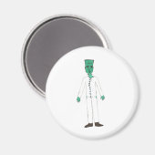 Frankenstein's monster magneet (Voorkant / Achterkant)