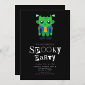 Frankenstein's Monster Moderne Minimalistische Hal Kaart (Voorkant / Achterkant)