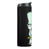 Frankenstein's monster, Shelley Love & Rage Quote Thermosbeker (Gedraaid links)