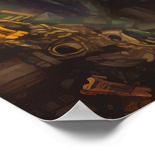 Frankenstein's Monster Telefoon Wallpaper of Poster (Hoek)