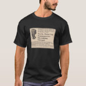 Frankenstein's oude tijd t-shirt (Voorkant)