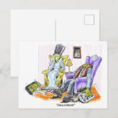 Frankenstein's Sneeze Briefkaart (Voorkant / Achterkant)
