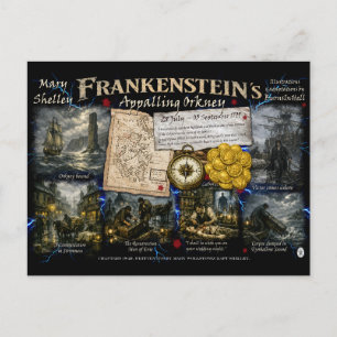 Frankenstein's verschrikkelijke Orkney van BurnsIn Briefkaart