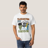 Frankenstorm 2012 Survivor T-shirt (Voorkant volledig)