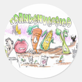 FrankenVeggies Miljoenen tegen Monsanto Stickers